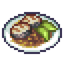 Fish with Lentils in Vinaigrette Sauce